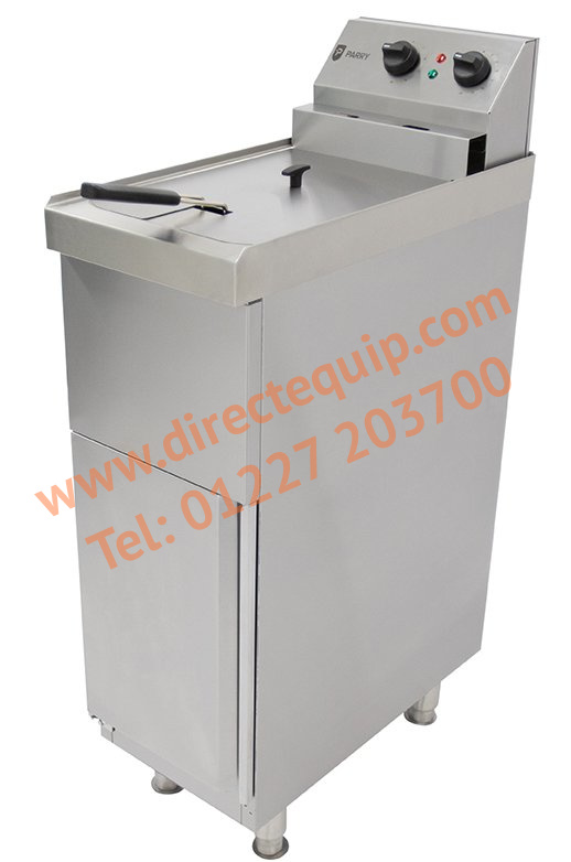 Parry NPSPF9 Single Tank Electric Pedestal Fryer 9Ltr 9kW